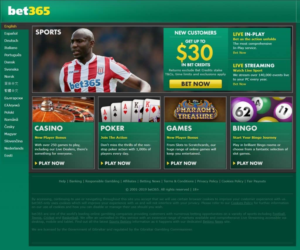 bet365 home